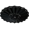 Ekena Millwork Shakuras Ceiling Medallion (Fits Canopies up to 1 3/8"), Hand-Painted Black Pearl, 9"OD x 1 3/8"P CM09SHBPS - alternate 5